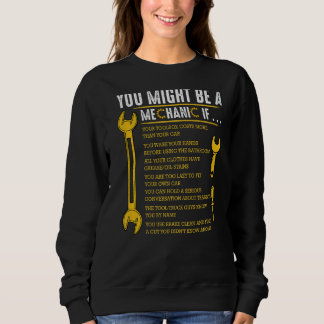 Mechanical Engineer Humour Sarcastic Quotes  Fan   Sweatshirt