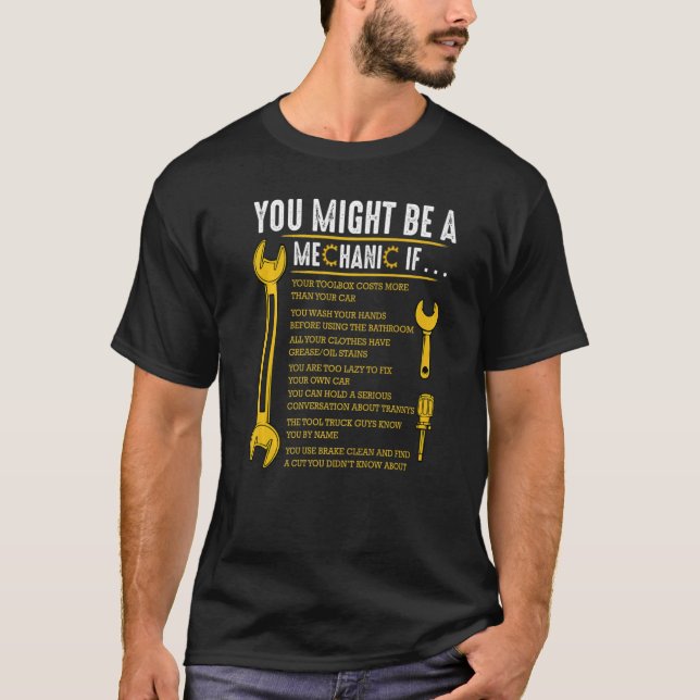 Mechanical Engineer Humour Sarcastic Quotes  Fan   T-Shirt (Front)