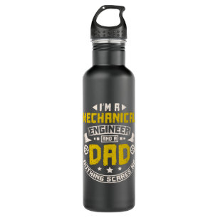 Mechanical Engineer Papa 710 Ml Water Bottle