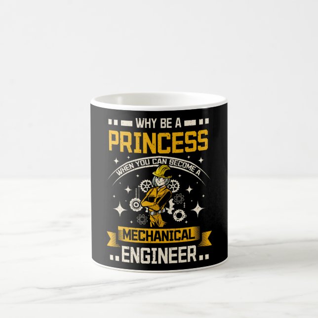 Mechanical Engineer Princess Coffee Mug (Center)