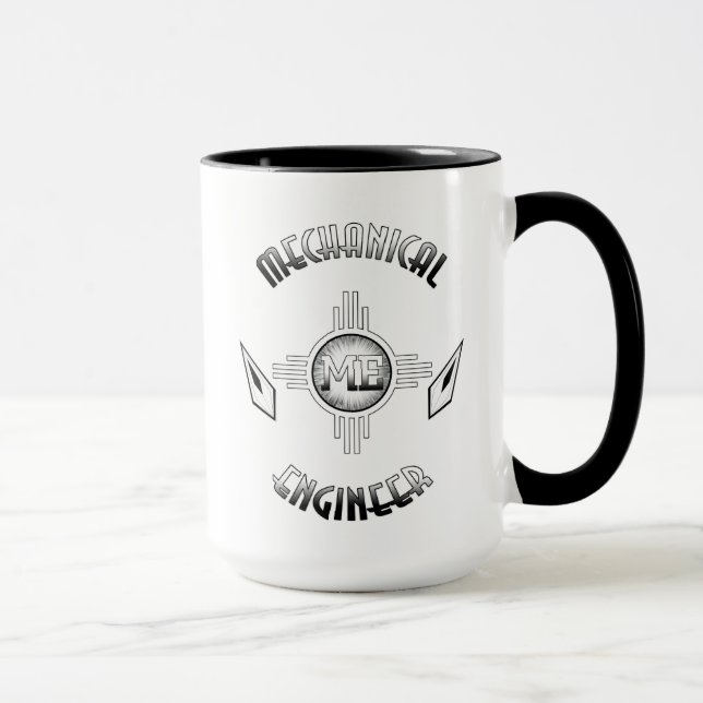 Mechanical Engineer Retro Mug (Right)