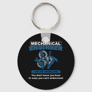 Mechanical Engineer Solve Problems Engineering T S Keychain