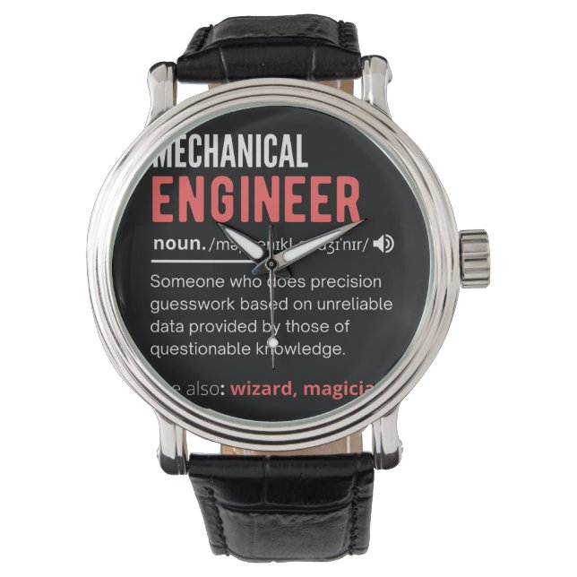 Mechanical ENGINEER Watch (Front)