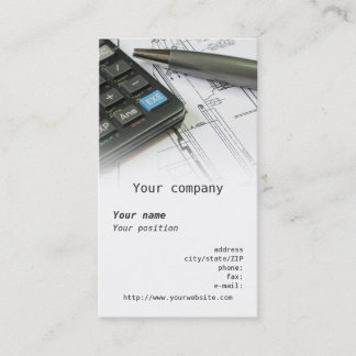 "Mechanical Engineering" business card