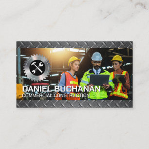 Mechanical Engineers   Project Manager Business Card