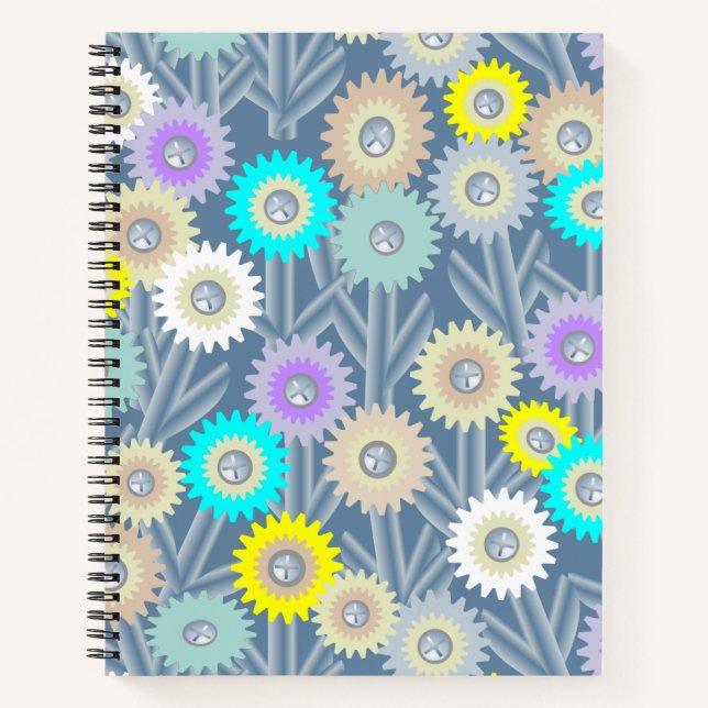 Mechanical Flowers Notebook (Front)