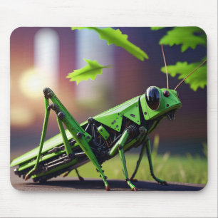 Mechanical Grasshopper Mouse Pad