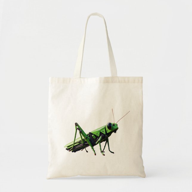 Mechanical Grasshopper Tote Bag (Front)