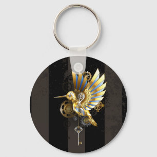 Mechanical Hummingbird Keychain