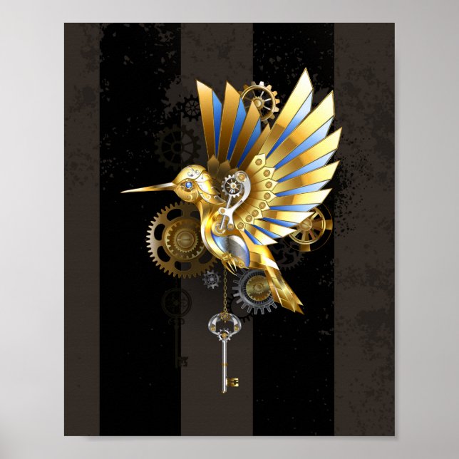 Mechanical Hummingbird Poster (Front)