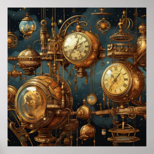 Mechanical Marvels Poster