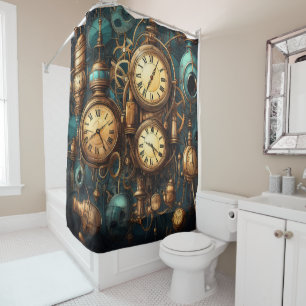 Mechanical Marvels Shower Curtain