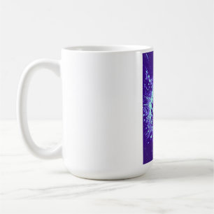 Mechanical Muse Mug Cyberpunk Violet