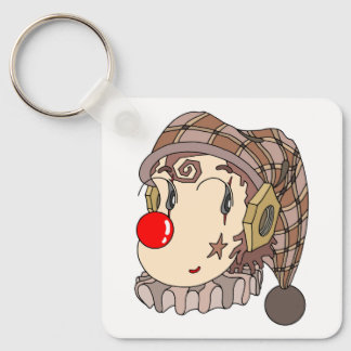 Mechanical "romantic clown" with a lovely smile. keychain