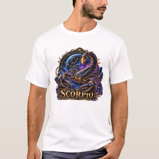 Mechanical Scorpio Zodiac – Luxury Scorpion Astrol T-Shirt