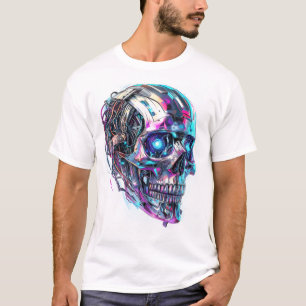 Mechanical Skull Matrix T-Shirt