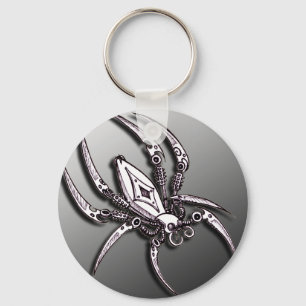 Mechanical Spider Keychain