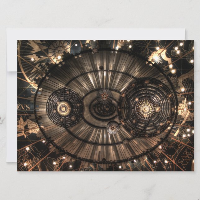 Mechanical Steampunk Zodiac Constellations (Front)