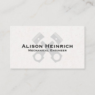 Mechanical Technology   Pistons Business Card