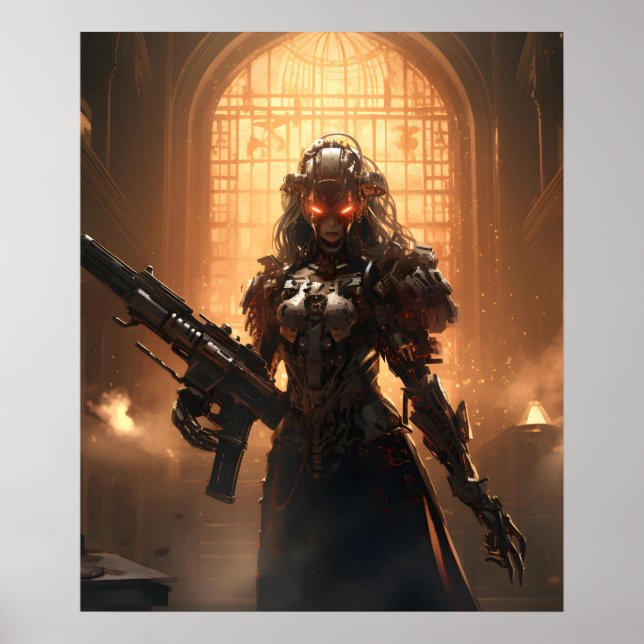 Mechanical Templar Saga Poster (Front)