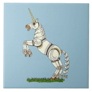 Mechanical Unicorn Tile