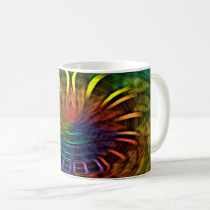 Mechanical Workings of a Rainbow Coffee Mug