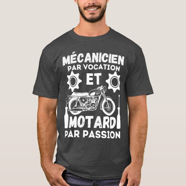 Mechanics by Vocation by Passion 2 T-Shirt (Front)