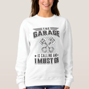 Mechanics Car Mechanic Garage Repair Funny Gift Sweatshirt