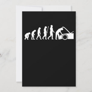 Mechanics Evolution Car Auto Mechanic Work Lover G Thank You Card