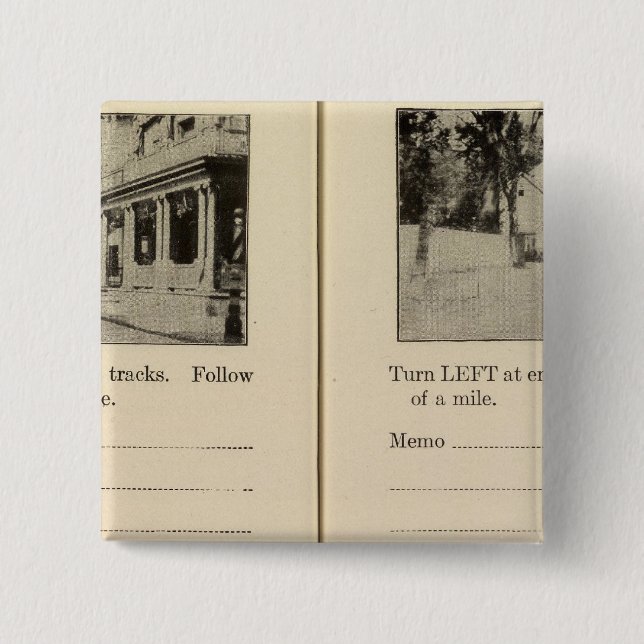 Mechanicsville, NY 2 Inch Square Button (Front)