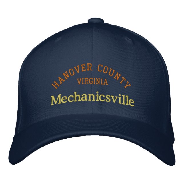 Mechanicsville VA Casquette de baseball brodé (Devant)