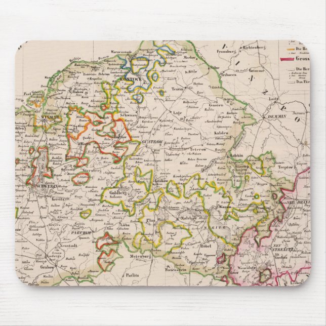Mecklenburg, Germany Mouse Pad (Front)