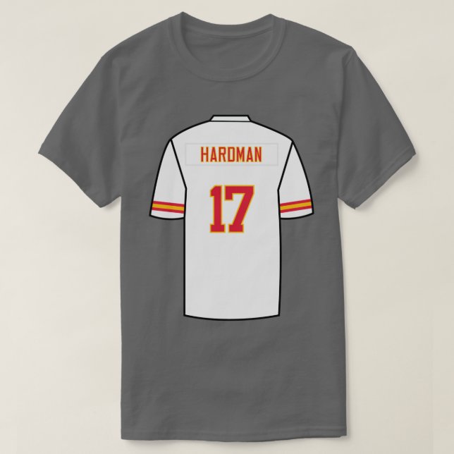 Mecole Hardman Jersey 1 T-Shirt (Design Front)