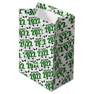 Med School Grad 2022 Graduation Gift Bag (Green)