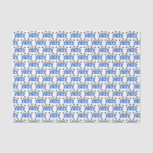 Med School Grad 2022 Graduation Tissue (Blue) Paper