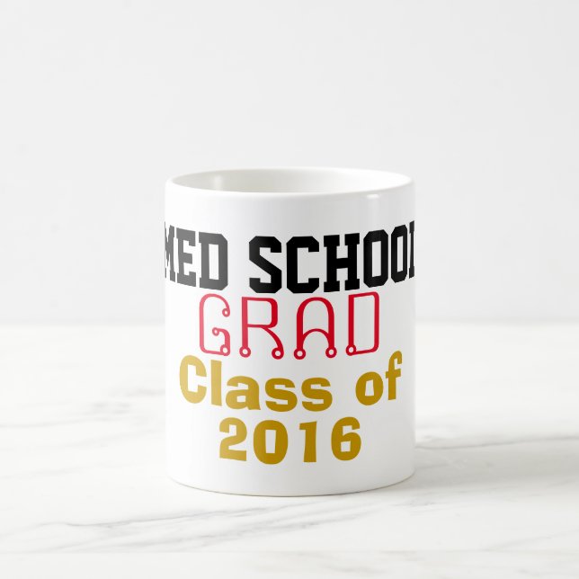 Med School Graduate Class of Year Coffee Mug (Center)