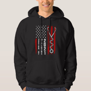 Med School Learning Medical Doctor MD Degree Gradu Hoodie