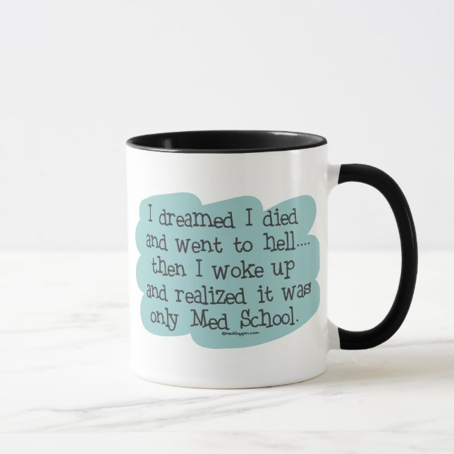 Med School or Hell? Mug (Right)