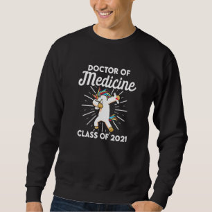 Med School Skills Us Medical Doctor Md Degree Grad Sweatshirt