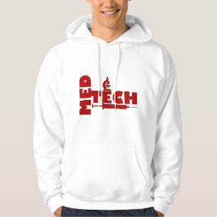 MED TECH MICROSCOPE SYRINGE (MEDICAL TECHNOLOGIST) HOODIE
