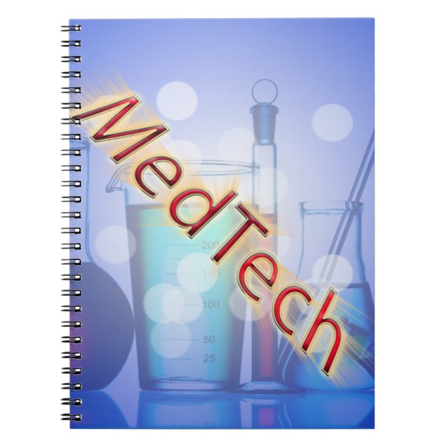 Med Tech STARBURST LOGO Notebook (Front)
