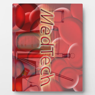 Med Tech STARBURST LOGO Plaque