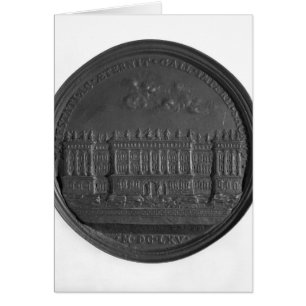 Médaille avec le design de Bernini pour le Louvre