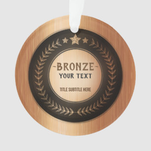 MÉDAILLE Bronze Champion DIY IMPRESSION PERSONNALI