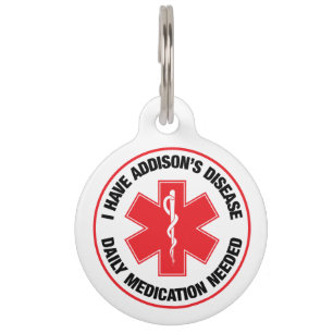 Médaille d'Alerte Médicale pour la Maladie d'Addis
