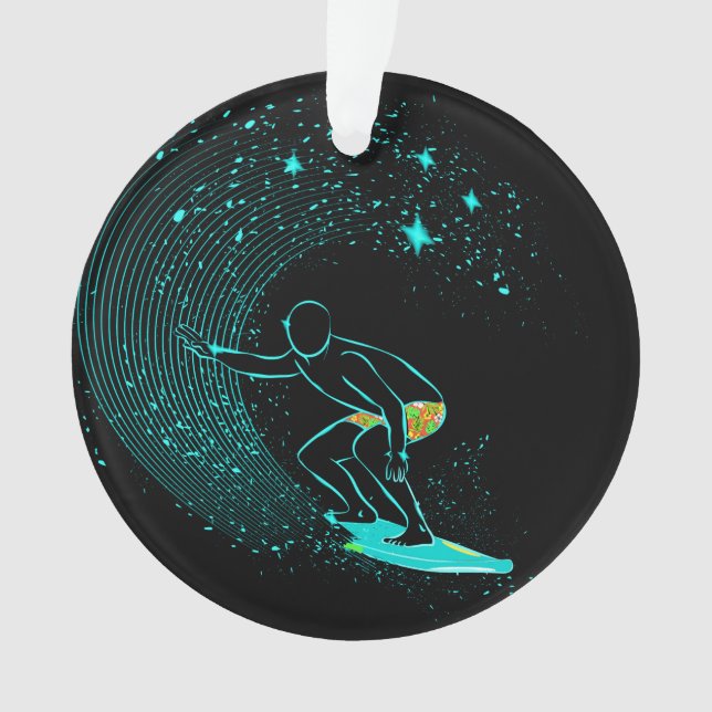 Médaille de surf Ornament deuxième version (devant)