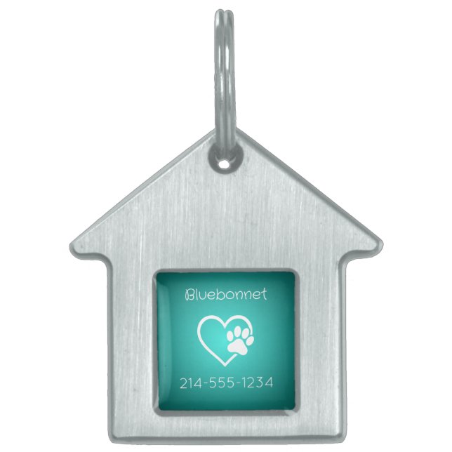 Médaille d'identification de chien personnalisée s (Devant)