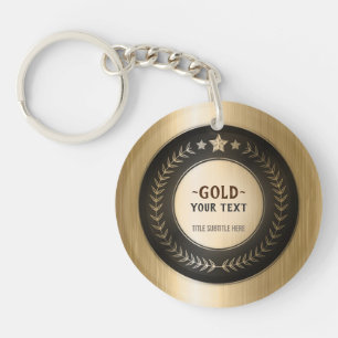 MÉDAILLE DIY IMPRESSION PERSONNALISÉE Or #1 Champi
