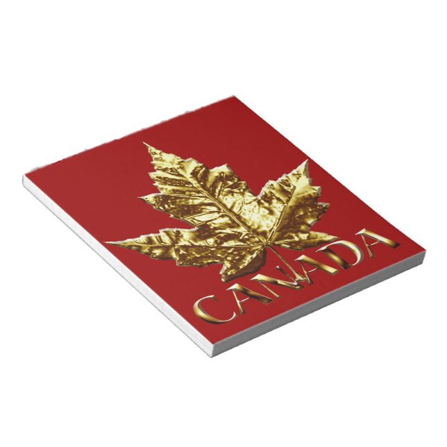 Médaille d'or du Bloc-notes Canada (Incliné)