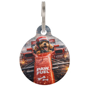 Médaille drôle de course pour chien Cockapoo For